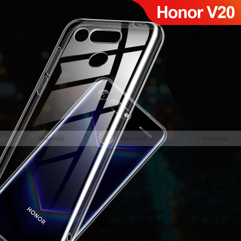 Ultra-thin Transparent TPU Soft Case T03 for Huawei Honor V20 Clear