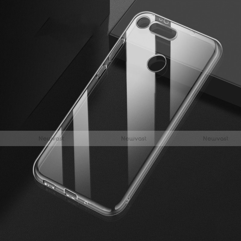 Ultra-thin Transparent TPU Soft Case T03 for Huawei Honor V20 Clear