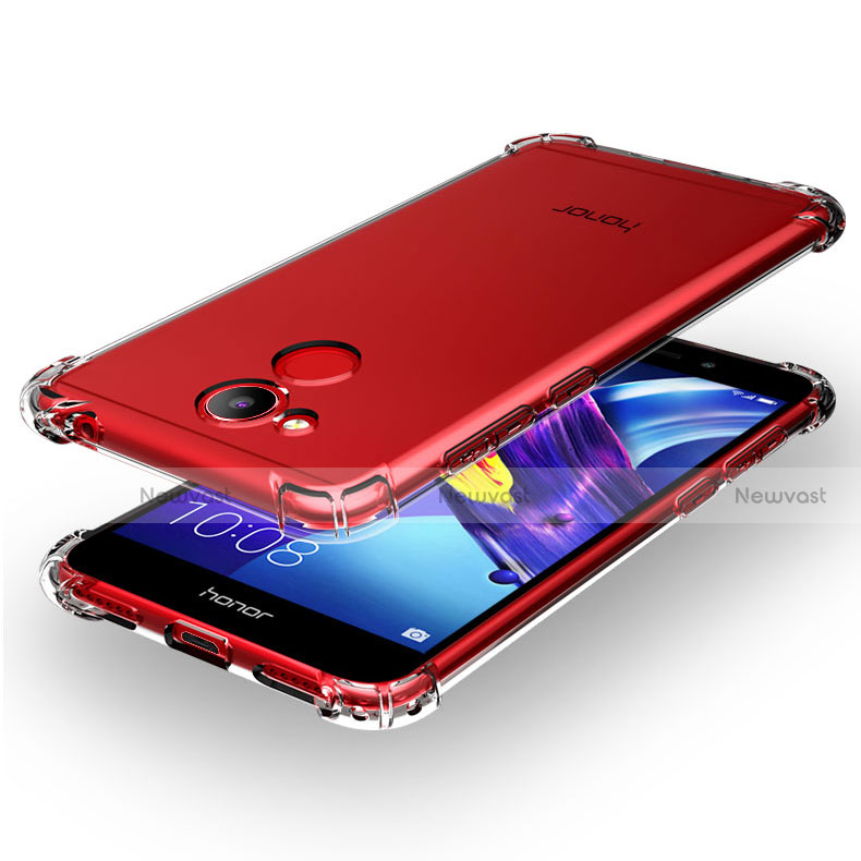 Ultra-thin Transparent TPU Soft Case T03 for Huawei Honor V9 Play Clear