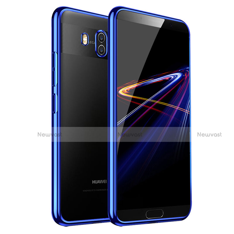 Ultra-thin Transparent TPU Soft Case T03 for Huawei Mate 10 Blue