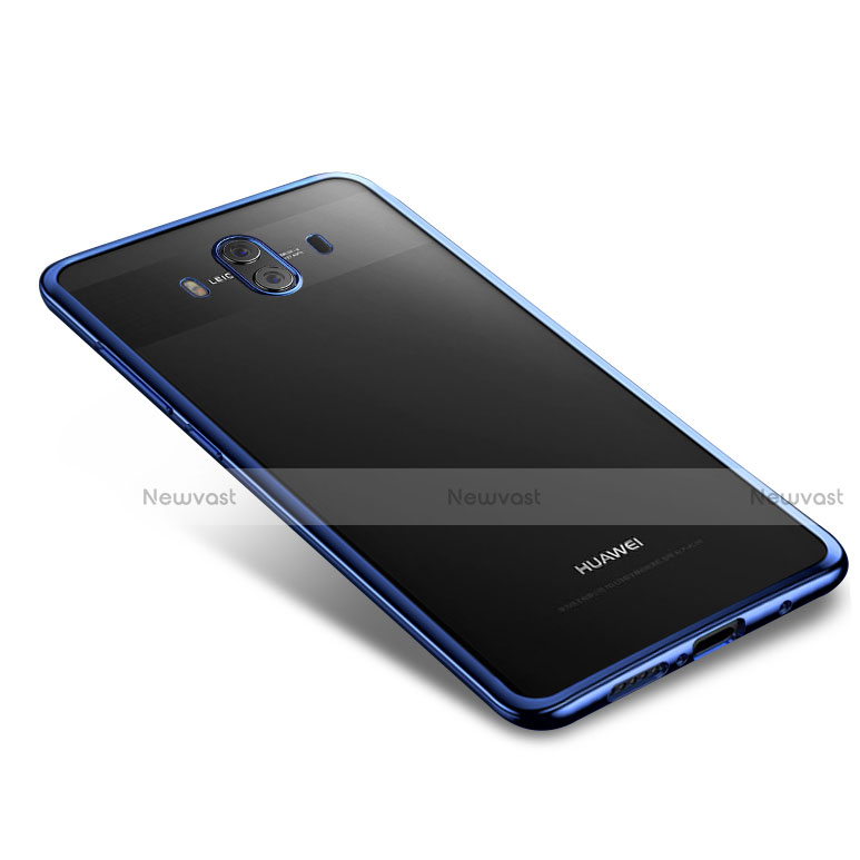 Ultra-thin Transparent TPU Soft Case T03 for Huawei Mate 10 Blue