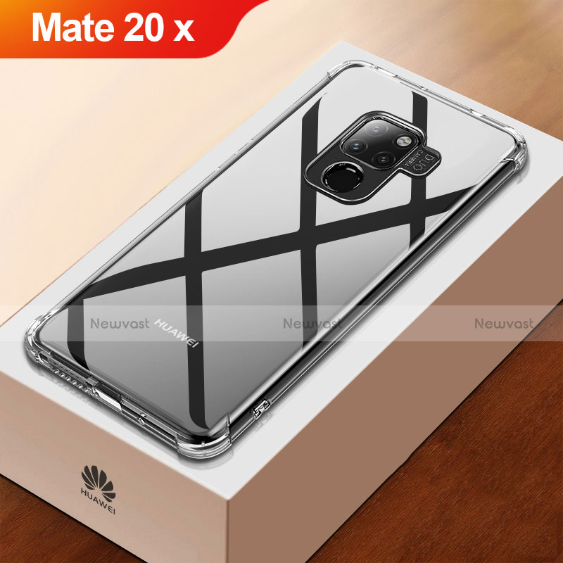 Ultra-thin Transparent TPU Soft Case T03 for Huawei Mate 20 X Clear