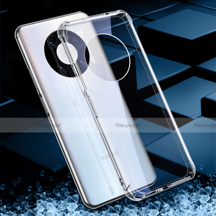 Ultra-thin Transparent TPU Soft Case T03 for Huawei Mate 40E Pro 4G Clear