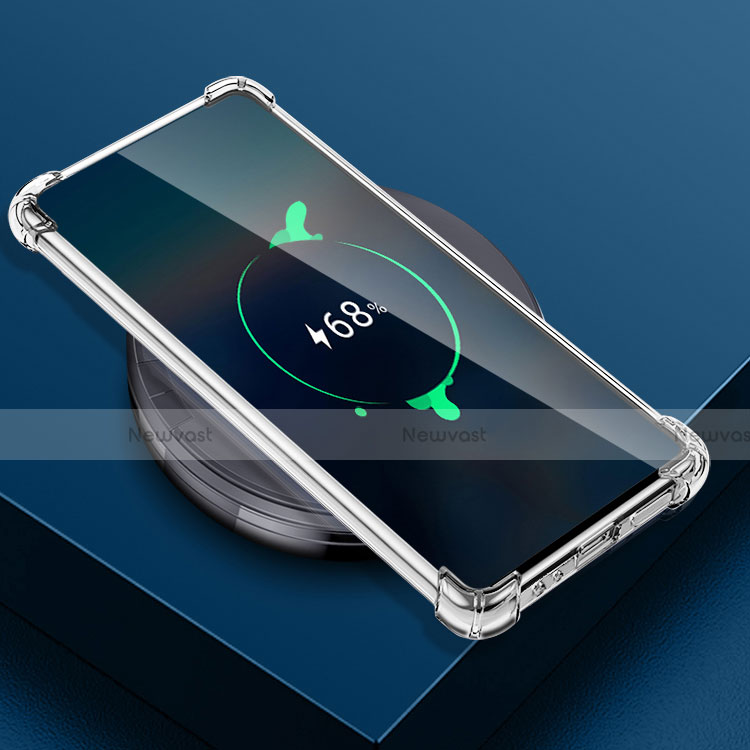 Ultra-thin Transparent TPU Soft Case T03 for Huawei Mate 40E Pro 4G Clear