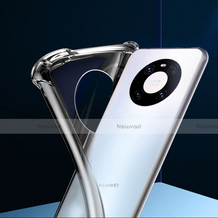 Ultra-thin Transparent TPU Soft Case T03 for Huawei Mate 40E Pro 5G Clear