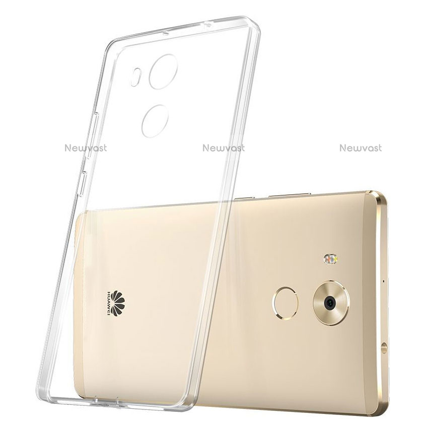 Ultra-thin Transparent TPU Soft Case T03 for Huawei Mate 8 Clear