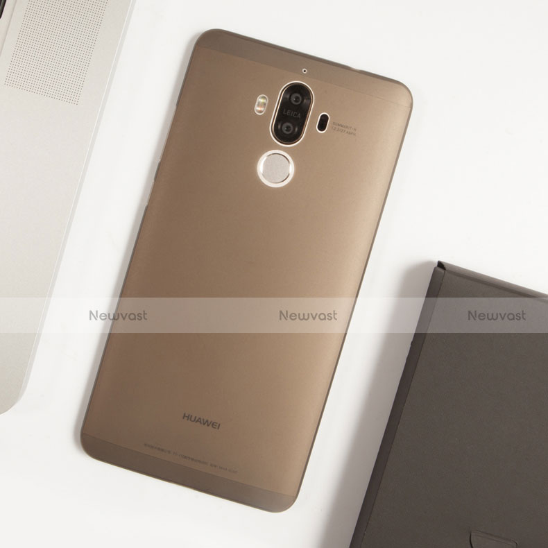 Ultra-thin Transparent TPU Soft Case T03 for Huawei Mate 9 Gray