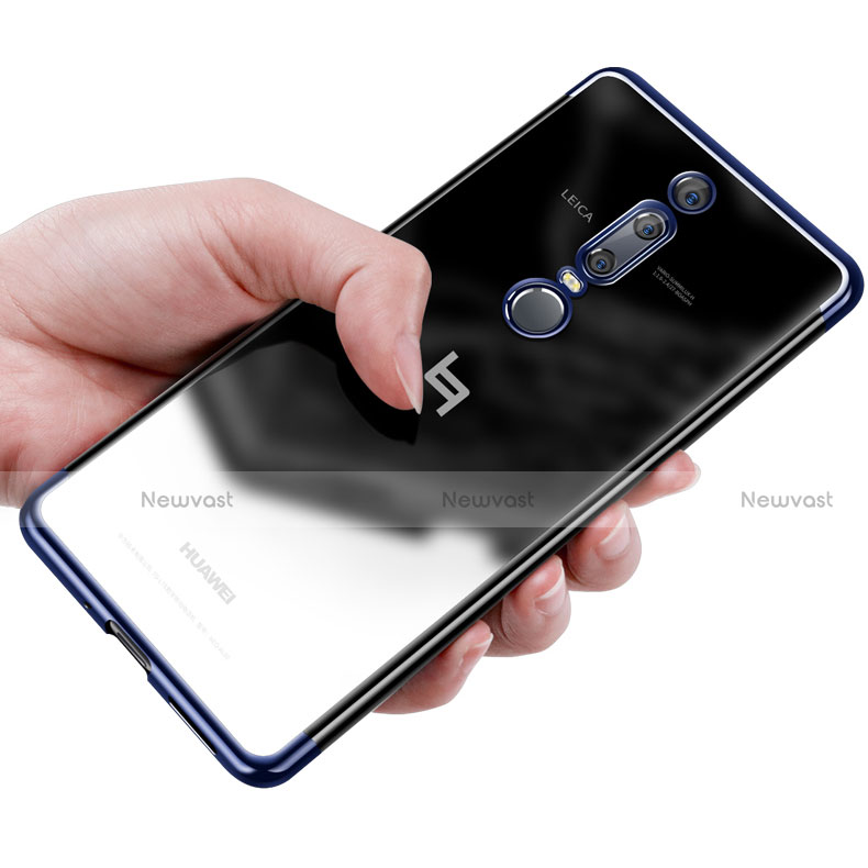 Ultra-thin Transparent TPU Soft Case T03 for Huawei Mate RS Blue