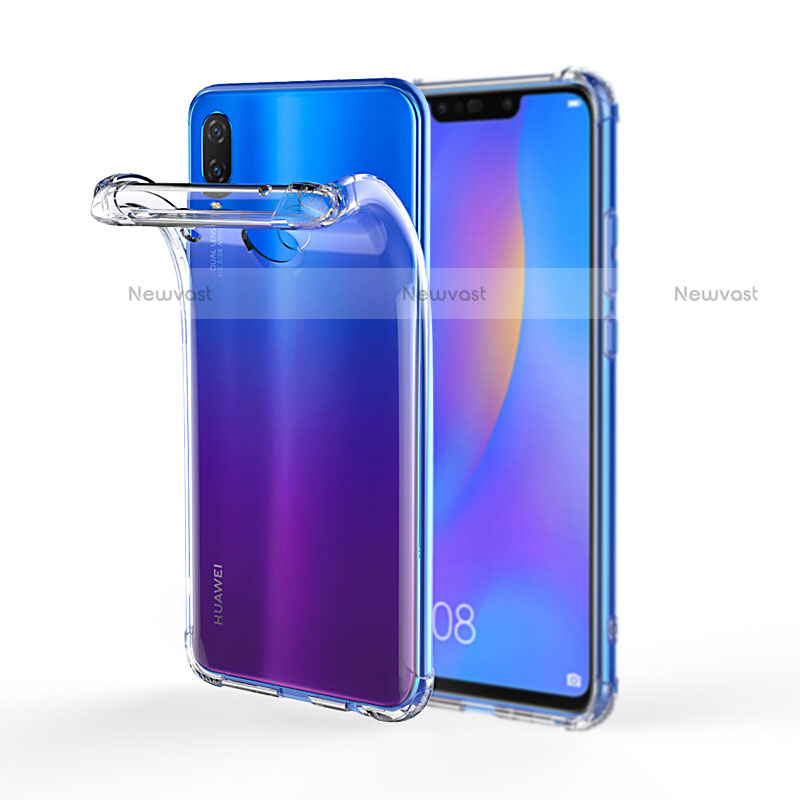 Ultra-thin Transparent TPU Soft Case T03 for Huawei Nova 3i Clear