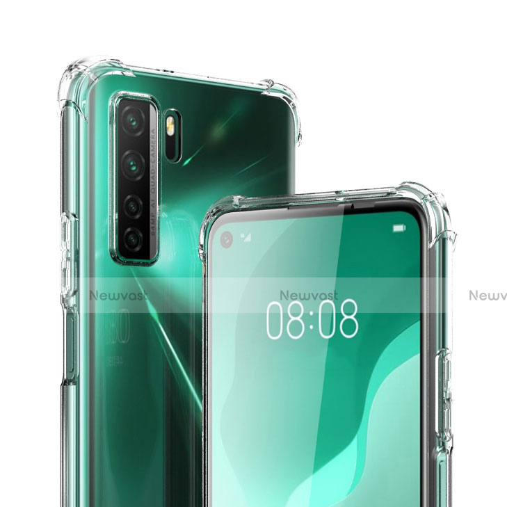 Ultra-thin Transparent TPU Soft Case T03 for Huawei Nova 7 SE 5G Clear