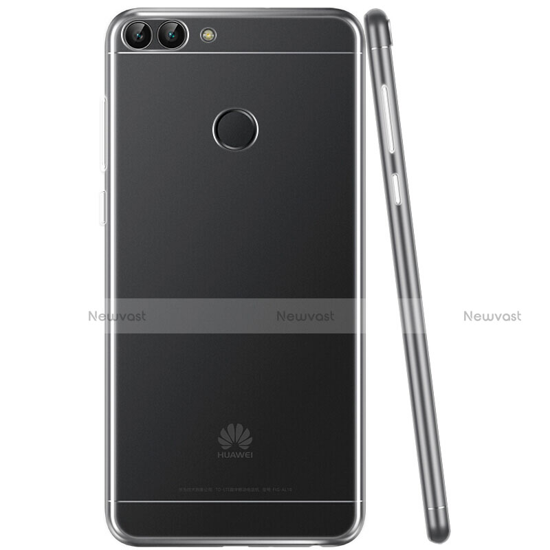 Ultra-thin Transparent TPU Soft Case T03 for Huawei P Smart Clear