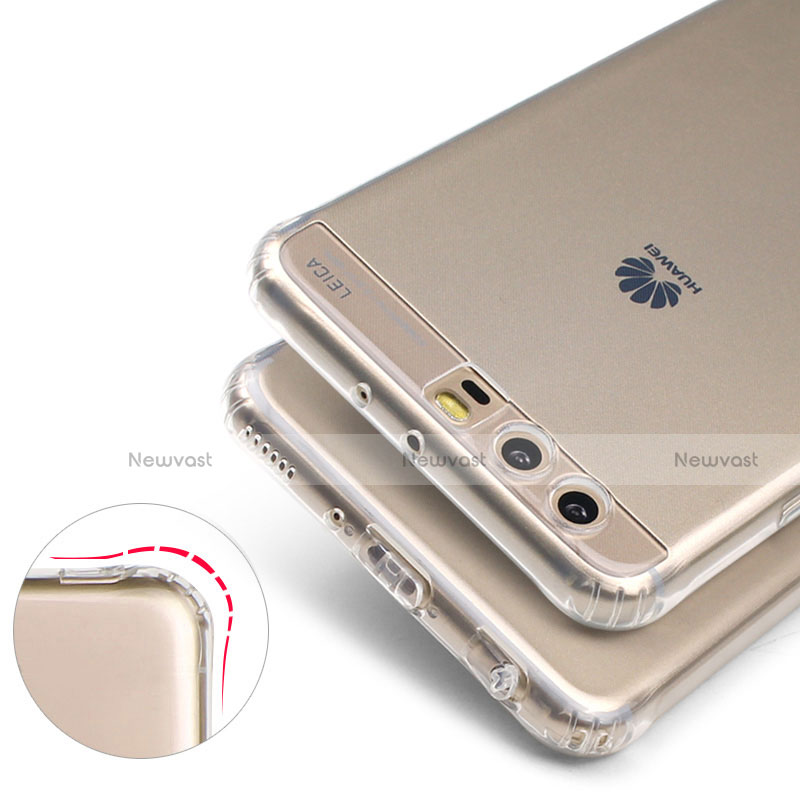 Ultra-thin Transparent TPU Soft Case T03 for Huawei P10 Plus Clear