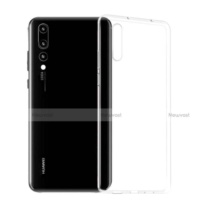 Ultra-thin Transparent TPU Soft Case T03 for Huawei P20 Pro Clear