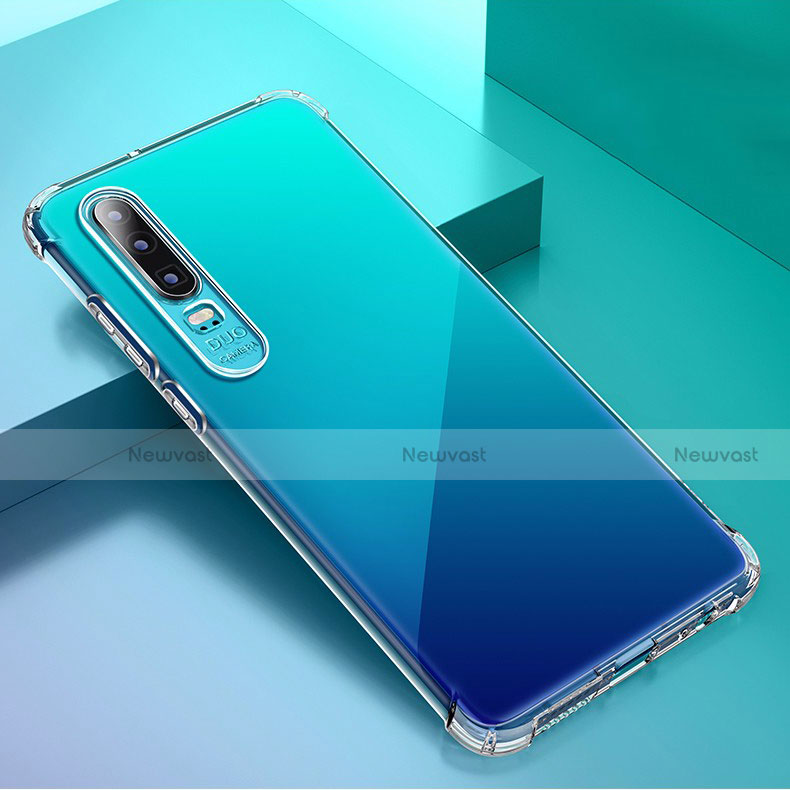 Ultra-thin Transparent TPU Soft Case T03 for Huawei P30 Clear