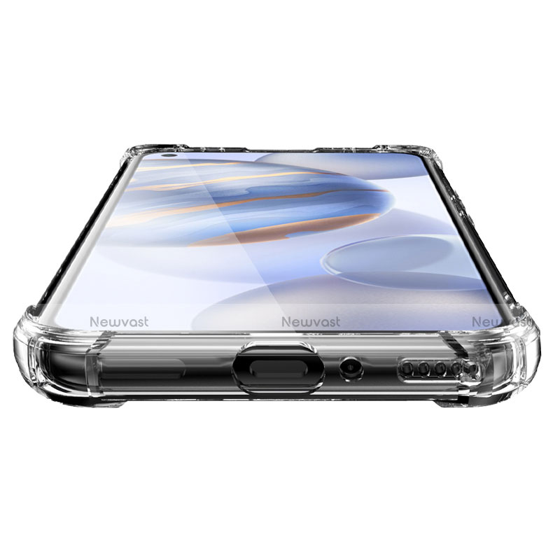 Ultra-thin Transparent TPU Soft Case T03 for Huawei P40 Lite 5G Clear