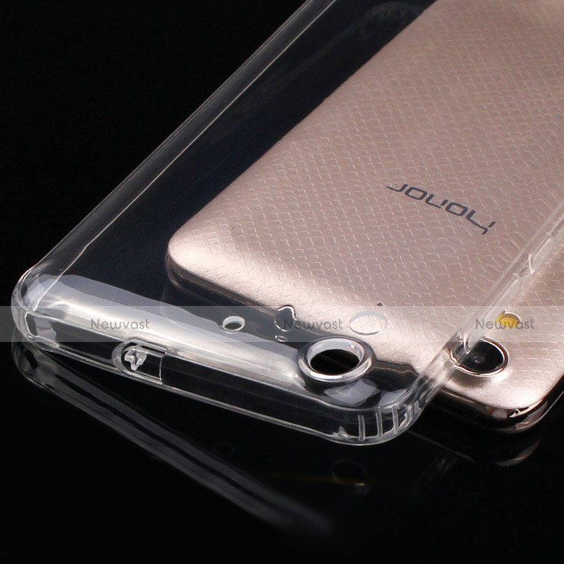 Ultra-thin Transparent TPU Soft Case T03 for Huawei Y6 II 5 5 Clear