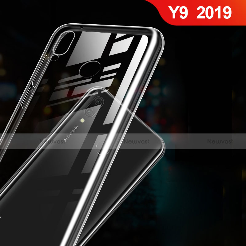 Ultra-thin Transparent TPU Soft Case T03 for Huawei Y9 (2019) Clear