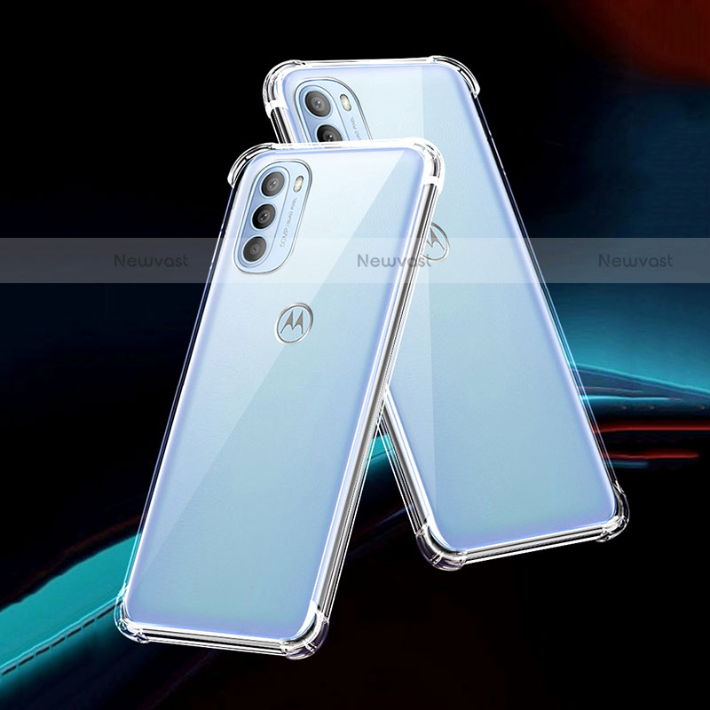 Ultra-thin Transparent TPU Soft Case T03 for Motorola Moto G Power (2022) Clear