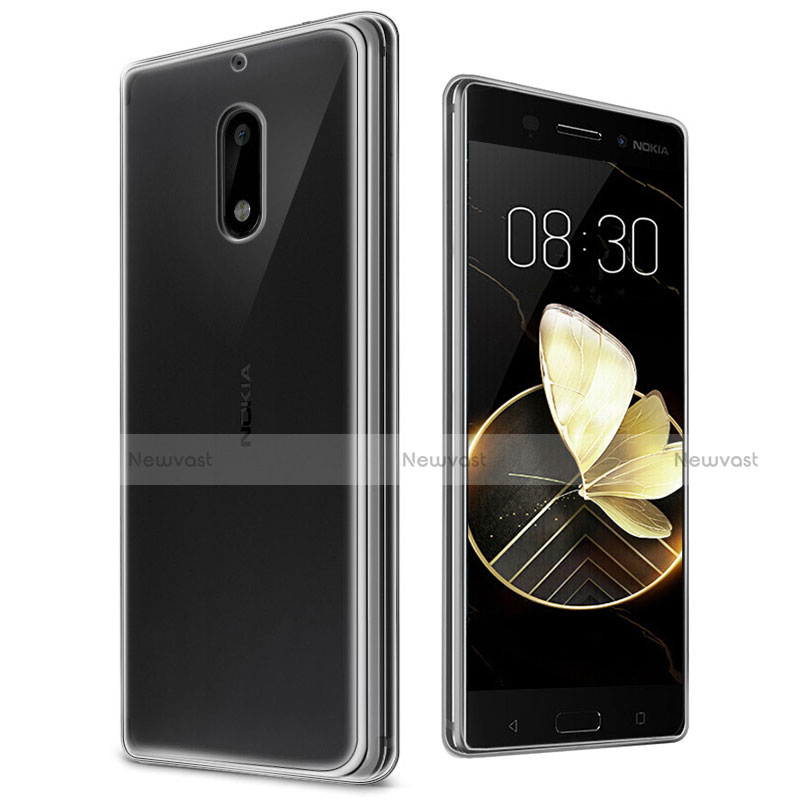 Ultra-thin Transparent TPU Soft Case T03 for Nokia 6 Clear