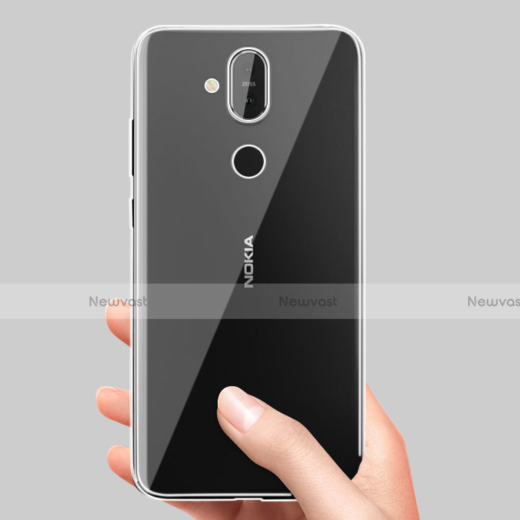 Ultra-thin Transparent TPU Soft Case T03 for Nokia 7.1 Plus Clear