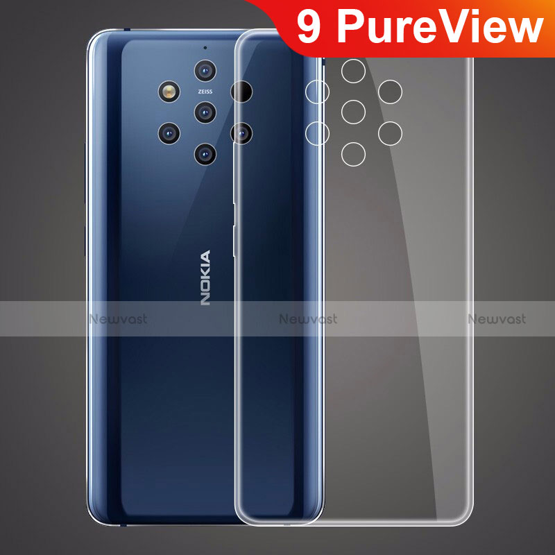 Ultra-thin Transparent TPU Soft Case T03 for Nokia 9 PureView Clear