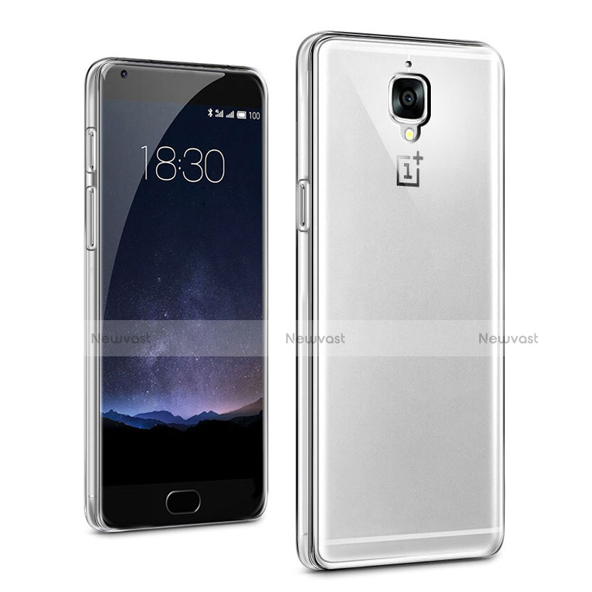Ultra-thin Transparent TPU Soft Case T03 for OnePlus 3T Clear