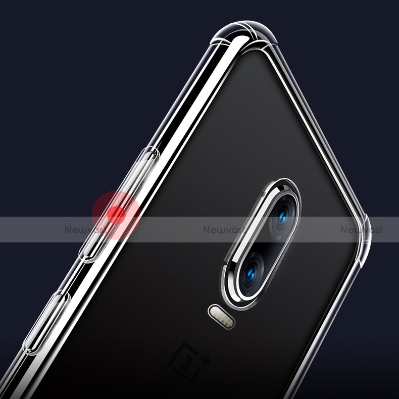 Ultra-thin Transparent TPU Soft Case T03 for OnePlus 6T Clear