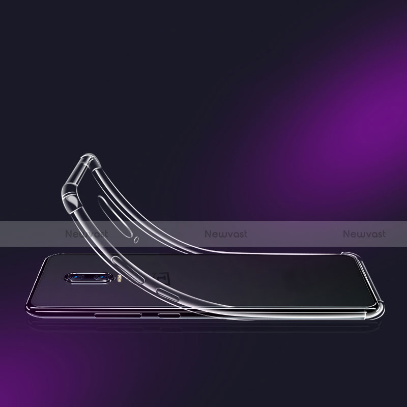 Ultra-thin Transparent TPU Soft Case T03 for OnePlus 6T Clear