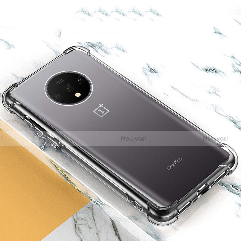 Ultra-thin Transparent TPU Soft Case T03 for OnePlus 7T Clear