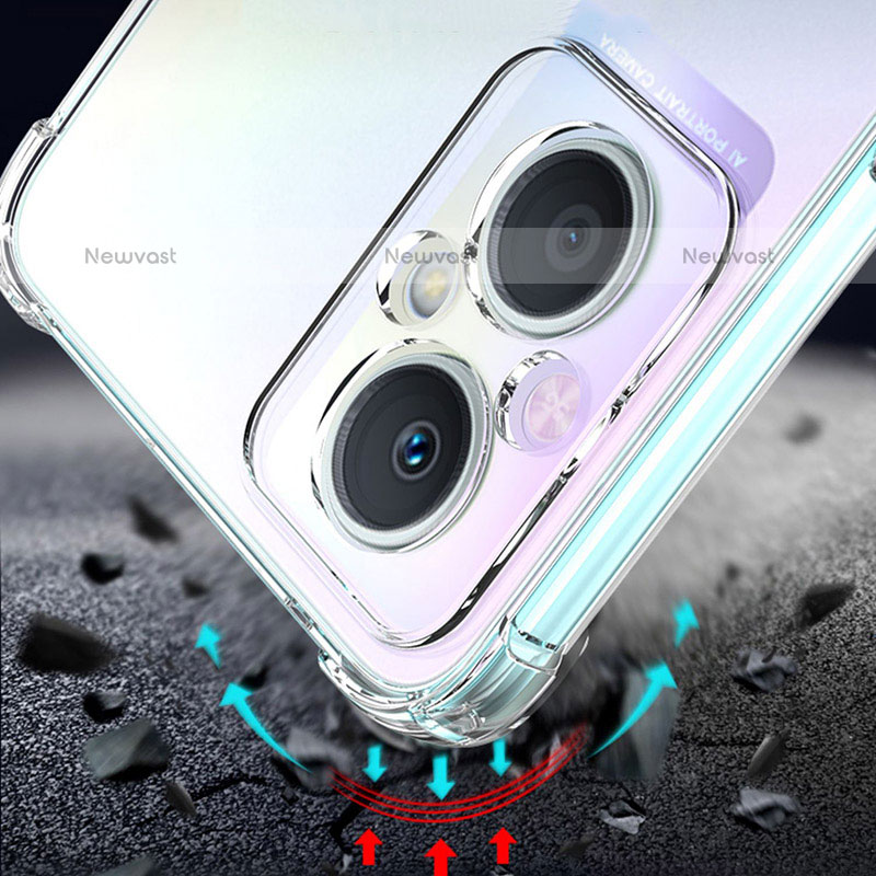 Ultra-thin Transparent TPU Soft Case T03 for OnePlus Nord N20 5G Clear