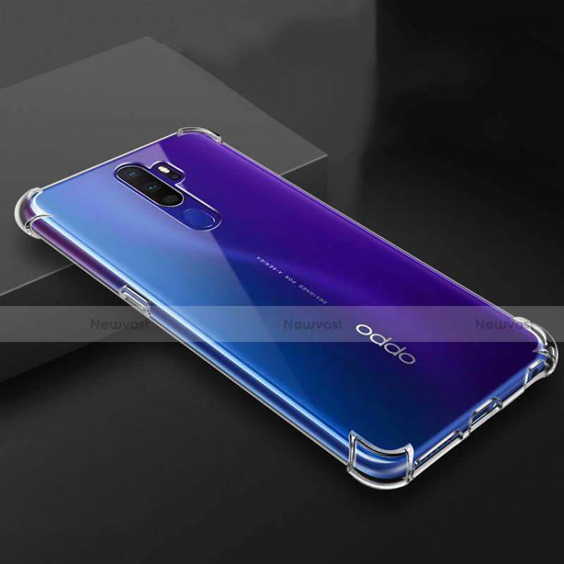 Ultra-thin Transparent TPU Soft Case T03 for Oppo A11X Clear