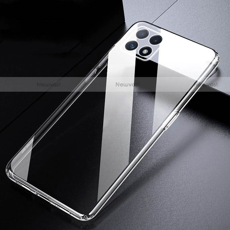 Ultra-thin Transparent TPU Soft Case T03 for Oppo A72 5G Clear
