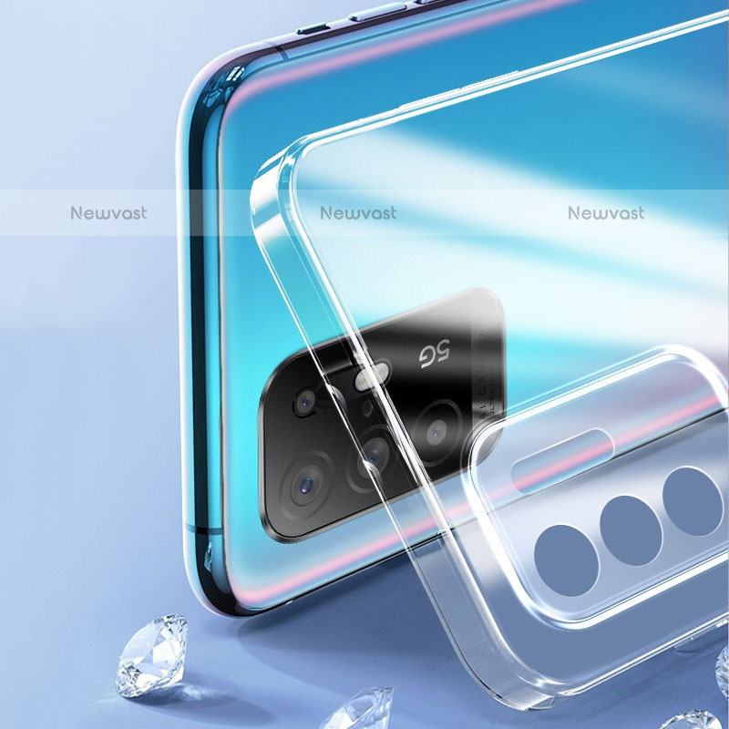 Ultra-thin Transparent TPU Soft Case T03 for Oppo F19 Pro+ Plus 5G Clear