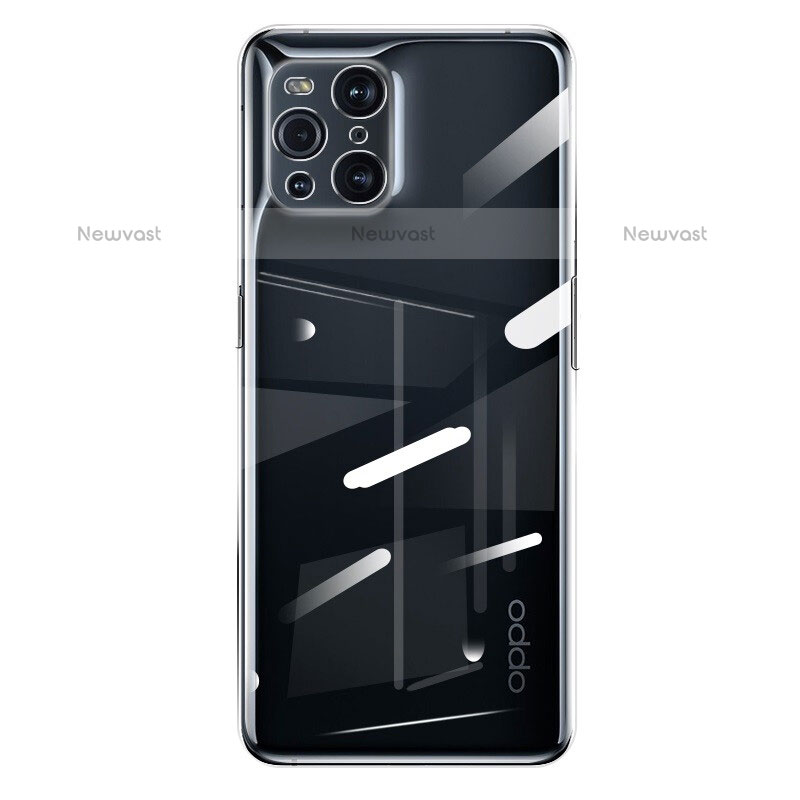 Ultra-thin Transparent TPU Soft Case T03 for Oppo Find X3 Pro 5G Clear