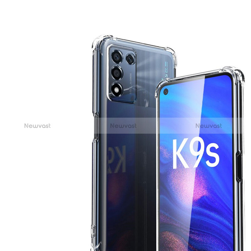 Ultra-thin Transparent TPU Soft Case T03 for Oppo K9S 5G Clear