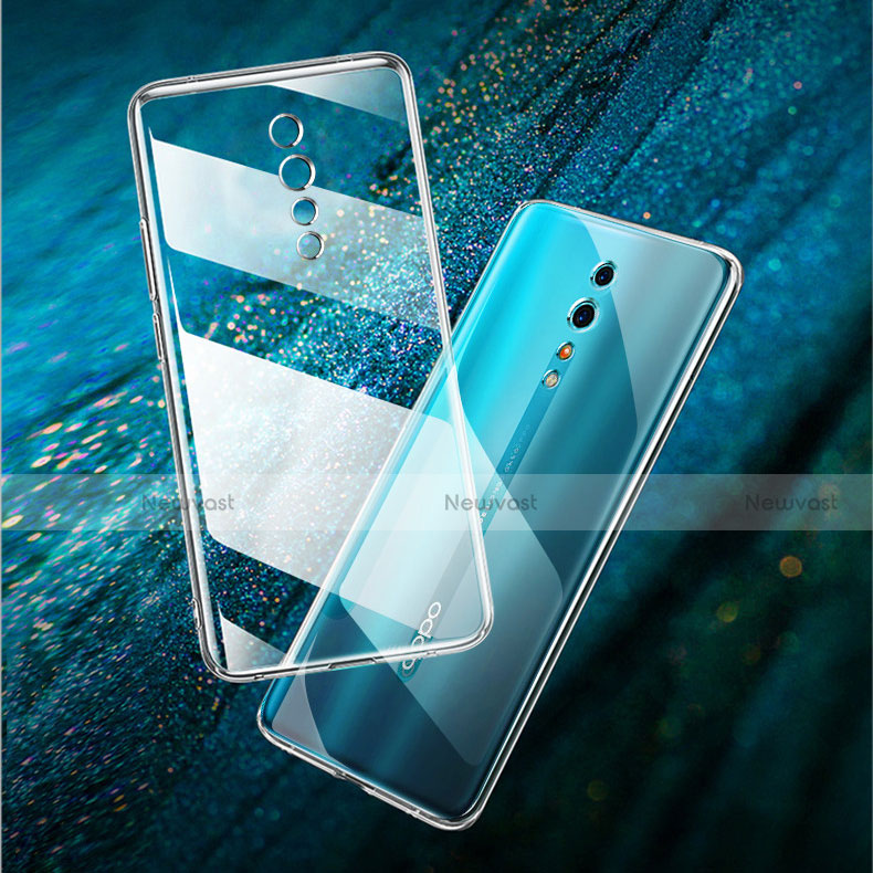 Ultra-thin Transparent TPU Soft Case T03 for Oppo Reno Z Clear