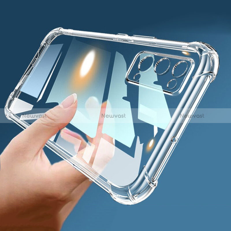 Ultra-thin Transparent TPU Soft Case T03 for Oppo Reno6 Pro 5G Clear
