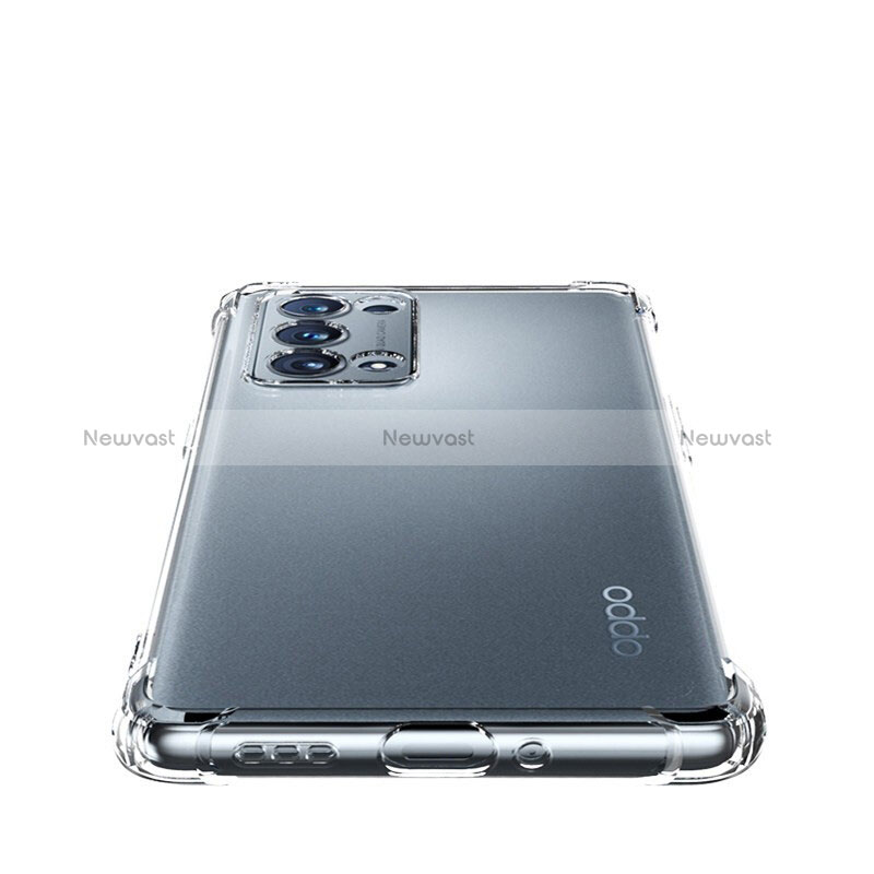 Ultra-thin Transparent TPU Soft Case T03 for Oppo Reno6 Pro+ Plus 5G Clear