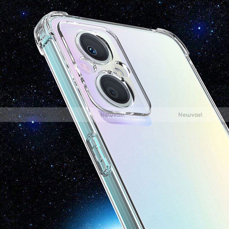 Ultra-thin Transparent TPU Soft Case T03 for Oppo Reno7 Lite 5G Clear