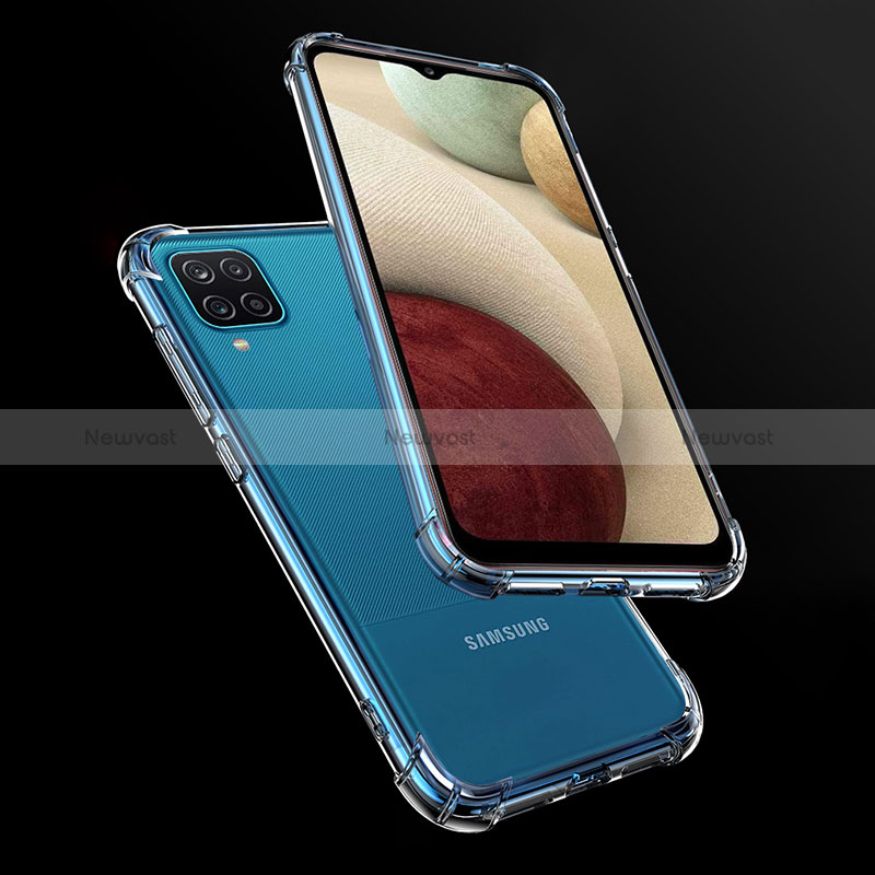 Ultra-thin Transparent TPU Soft Case T03 for Samsung Galaxy A12 5G Clear
