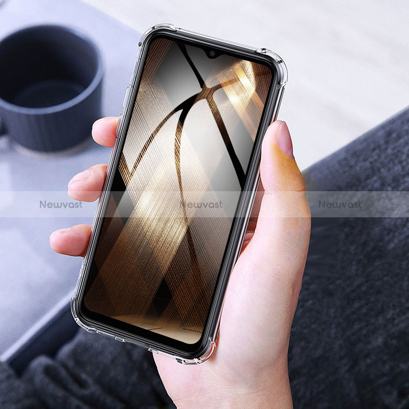 Ultra-thin Transparent TPU Soft Case T03 for Samsung Galaxy A22 5G Clear