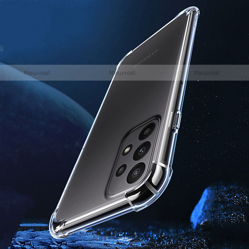 Ultra-thin Transparent TPU Soft Case T03 for Samsung Galaxy A23 5G Clear