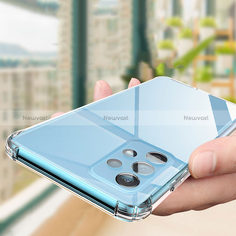 Ultra-thin Transparent TPU Soft Case T03 for Samsung Galaxy A52 5G Clear