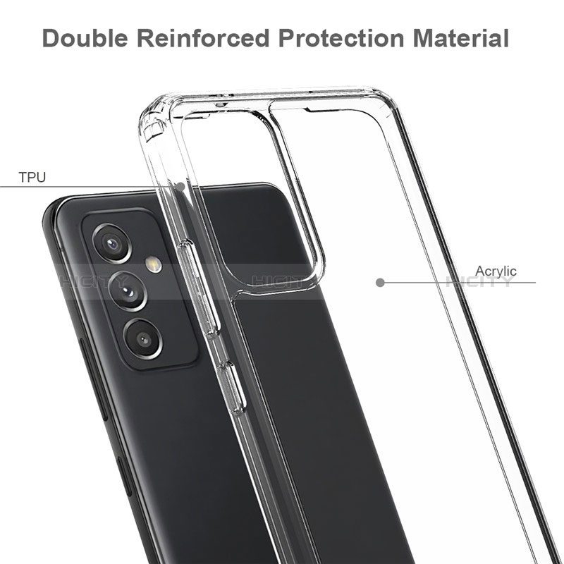 Ultra-thin Transparent TPU Soft Case T03 for Samsung Galaxy A82 5G Clear