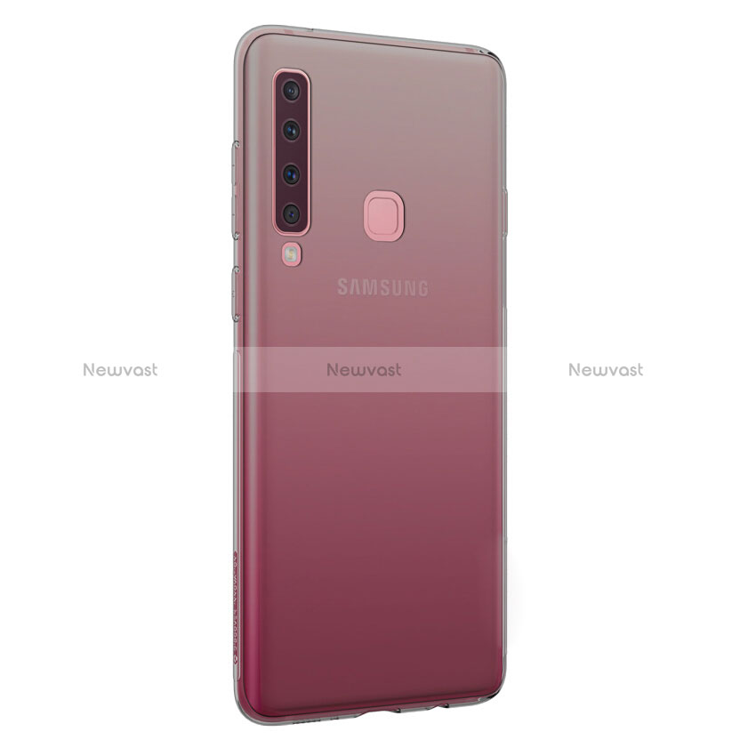 Ultra-thin Transparent TPU Soft Case T03 for Samsung Galaxy A9 (2018) A920 Gray