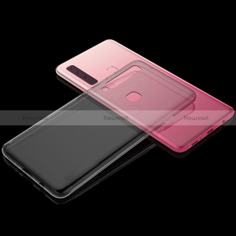 Ultra-thin Transparent TPU Soft Case T03 for Samsung Galaxy A9 (2018) A920 Gray