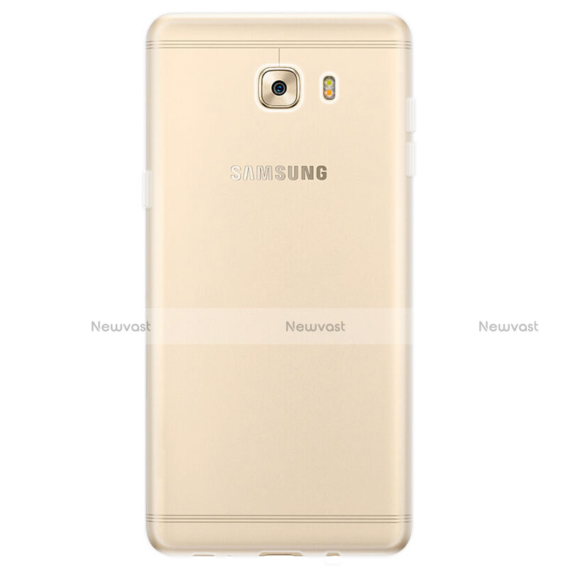 Ultra-thin Transparent TPU Soft Case T03 for Samsung Galaxy C5 Pro C5010 Clear