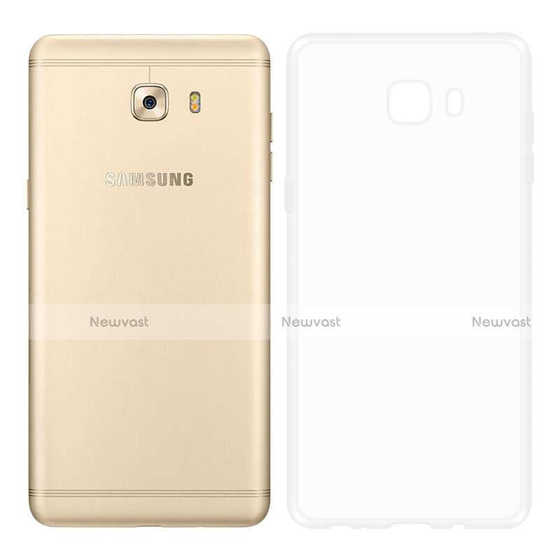 Ultra-thin Transparent TPU Soft Case T03 for Samsung Galaxy C5 Pro C5010 Clear