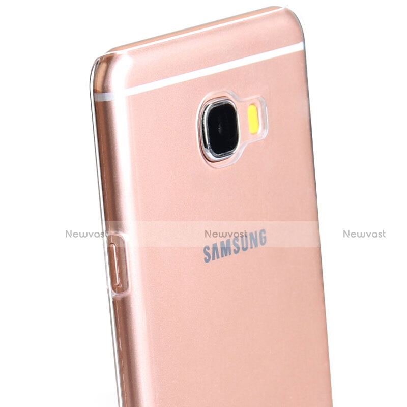 Ultra-thin Transparent TPU Soft Case T03 for Samsung Galaxy C5 SM-C5000 Clear