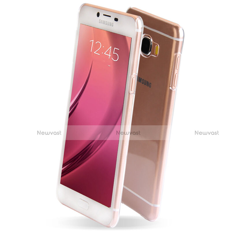 Ultra-thin Transparent TPU Soft Case T03 for Samsung Galaxy C7 SM-C7000 Clear